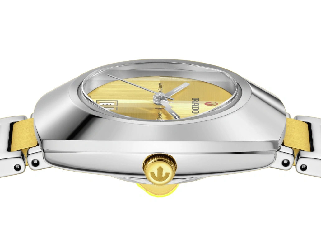 Rado,DiaStar Original 30mm,30mm,Stainless Steel,Ceramos,Gold,Automatic,Day,48hours,R12170253