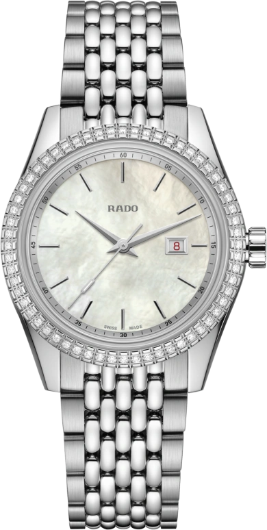 Rado,HyperChrome 35mm,35mm,Stainless Steel,Silver White,Automatic,38hours,Sapphire,R33099918