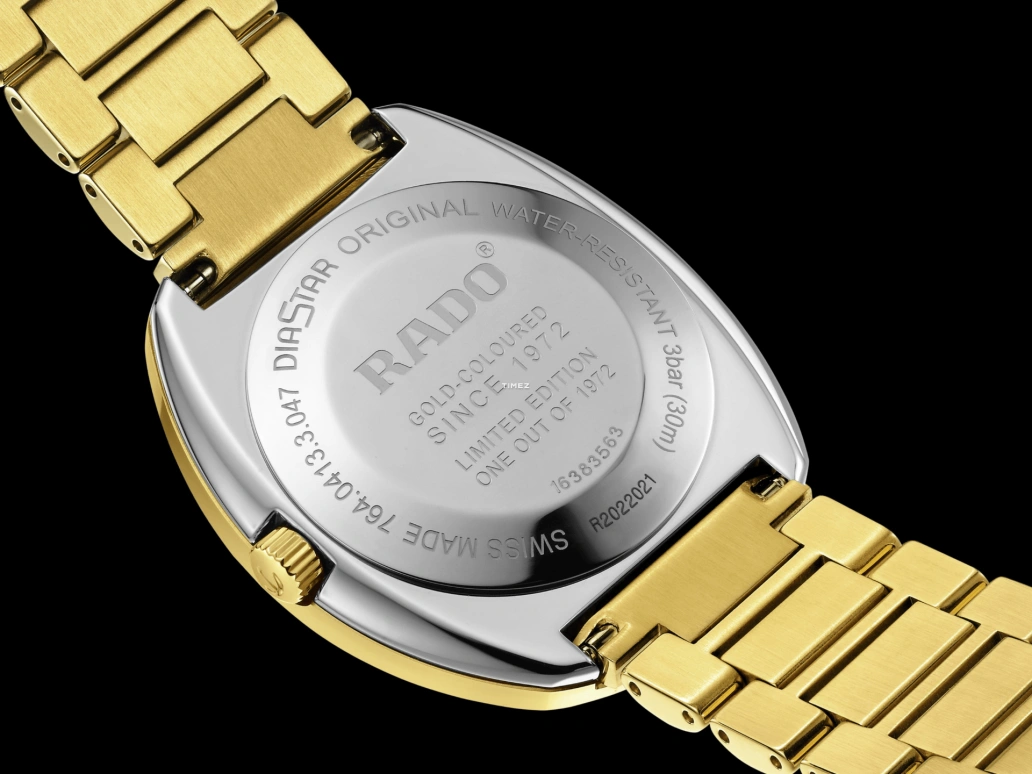Rado,Other 35mm,35mm,Peek,Gold,Black,Automatic,Sapphire,Crystal Glass,Oval,R12413474