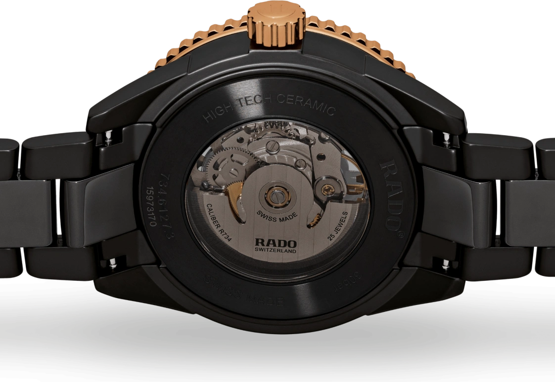 Rado,Captain Cook 43mm,43mm,Ceramic,Black,Automatic,80hours,In-house Caliber,R32127162
