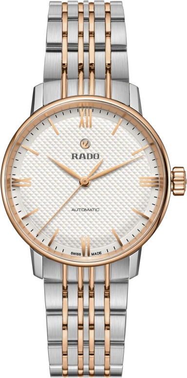 Rado,Coupole 31.80mm,31.80mm,Stainless Steel,Silver White,Automatic,Sapphire,Crystal Glass,Round,R22862067