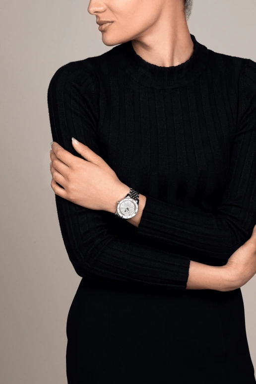 Rado,Captain Cook 37.30mm,37.30mm,Stainless Steel,Silver White,Automatic,Day,Anti-magnetic,R32500013