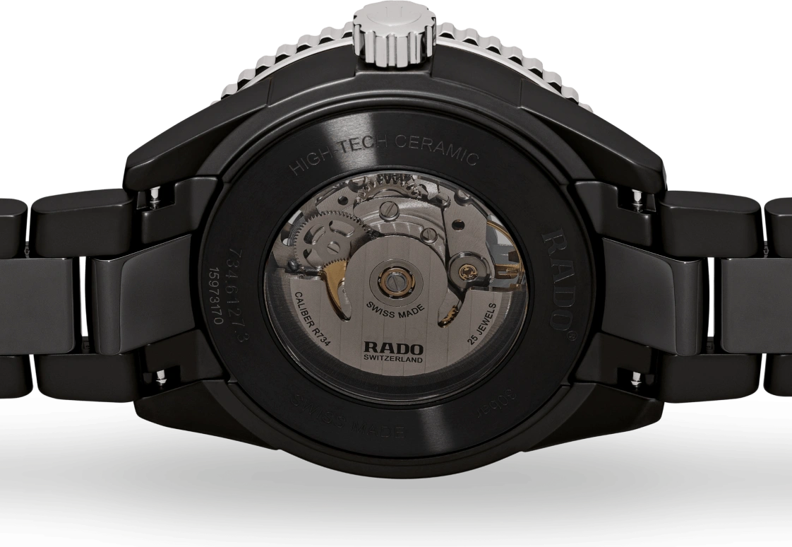 Rado,Captain Cook 43mm,43mm,Ceramic,Black,Automatic,80hours,In-house Caliber,R32127152