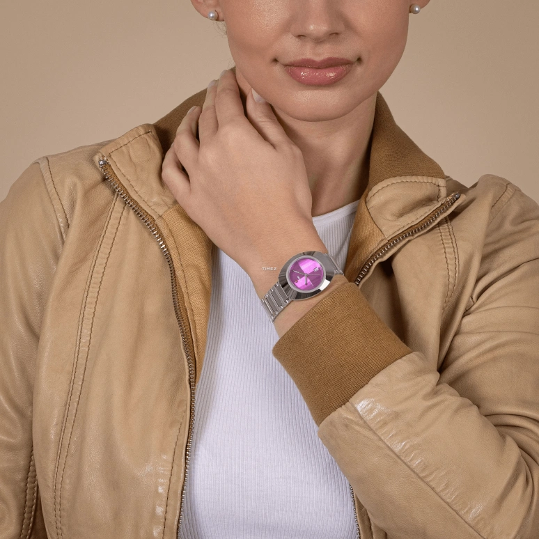 Rado,DiaStar Original 30mm,30mm,Stainless Steel,Ceramos,Pink Red,Automatic,Day,48hours,R12170333