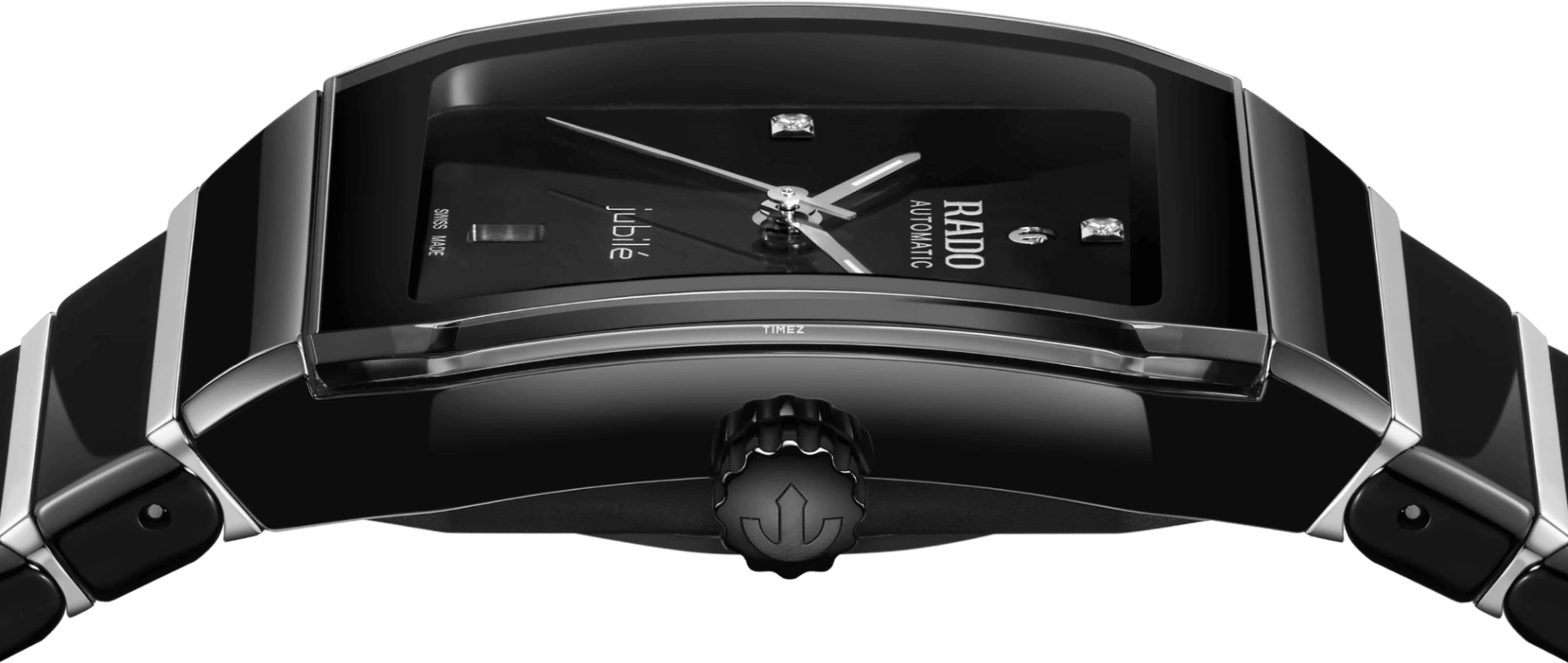 Rado,Anatom 32.50mm,32.50mm,Ceramic,Black,Automatic,Day,72hours,R10201712