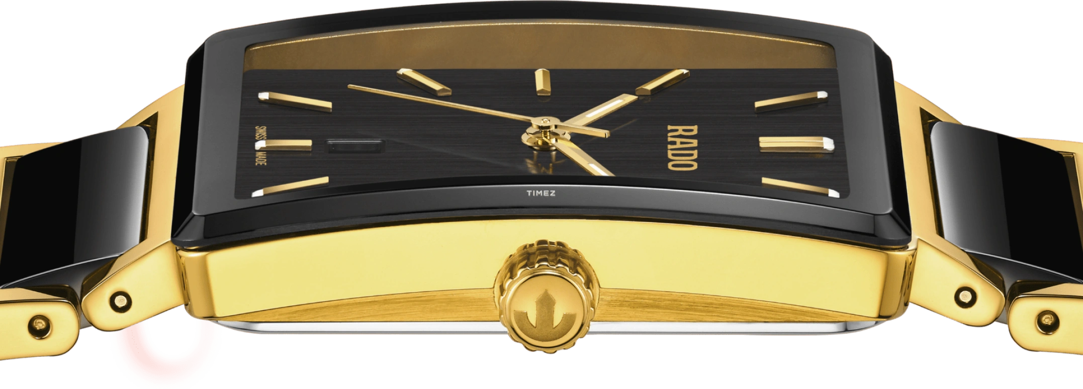 Rado,Integral 31.50mm,31.50mm,Stainless Steel,Black,Quartz,Day,In-house Caliber,R20256162