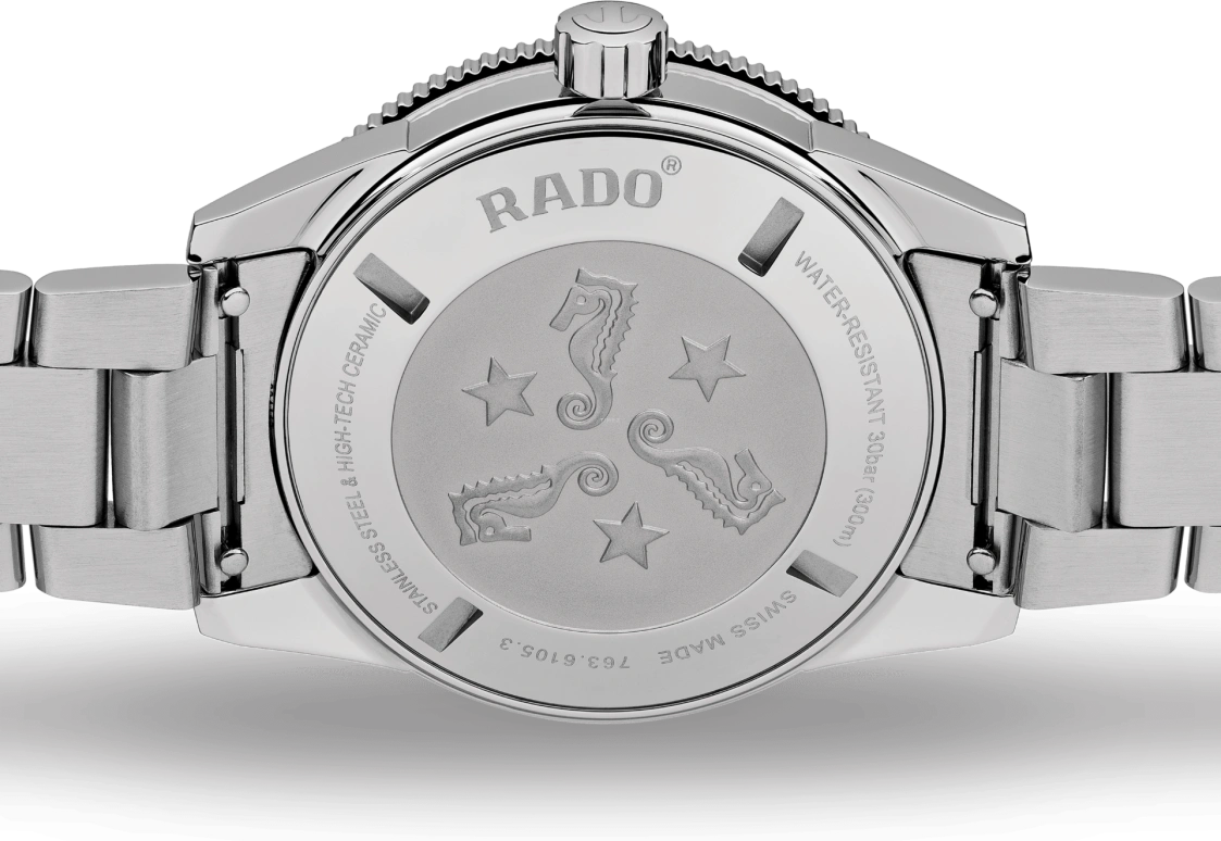 Rado,Captain Cook 42mm,42mm,Ceramic,Stainless Steel,Blue,Automatic,Date,Anti-magnetic,R32105203