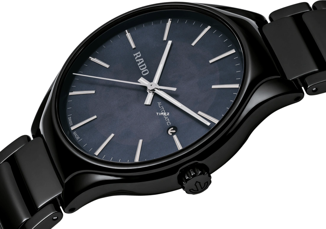 Rado,True Round 40mm,40mm,Ceramic,Skeleton,Automatic,80hours,Sapphire,R27100912