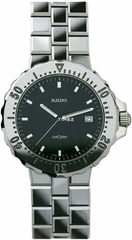 Rado,DiaMaster 42mm,42mm,Ceramic,Black,Quartz,Day,Sapphire,Crystal Glass,R14361151