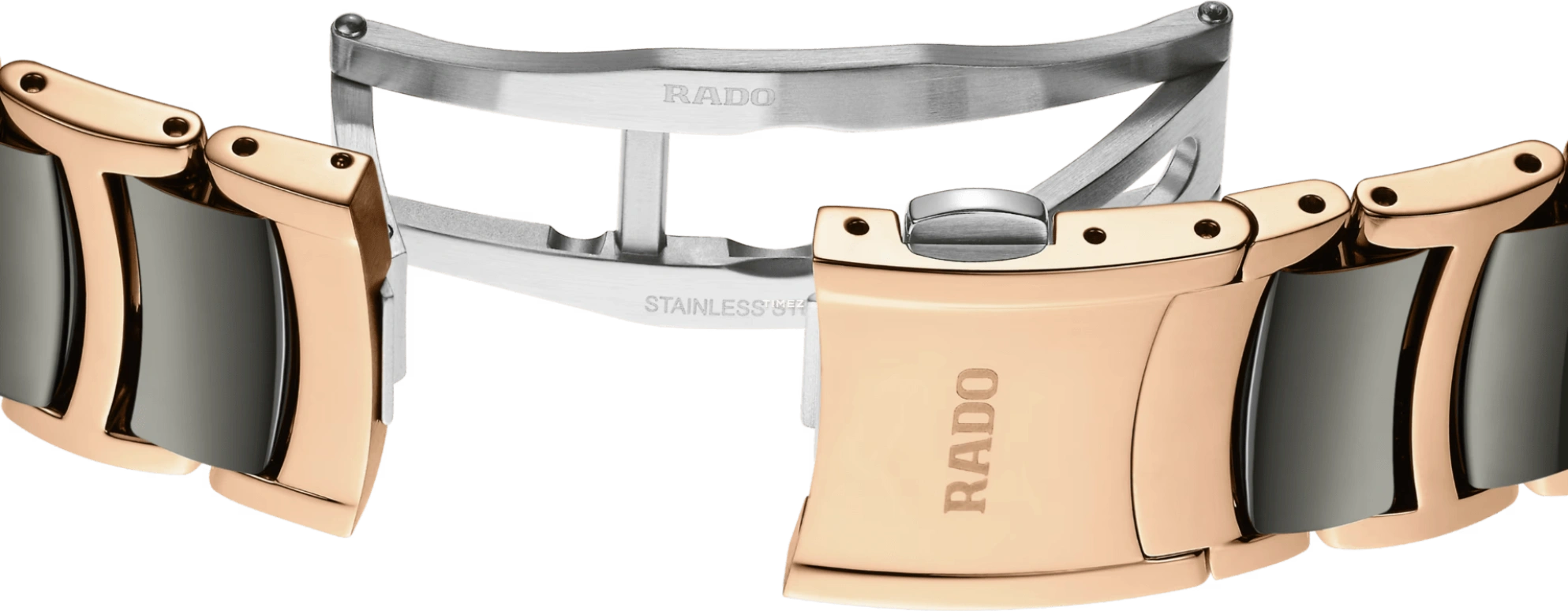Rado,Centrix 39.50mm,39.50mm,Stainless Steel,Silver,Automatic,Anti-magnetic,In-house Caliber,R30028912