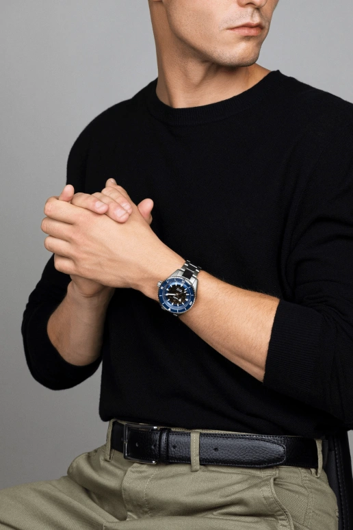 Rado,Captain Cook 43mm,43mm,Ceramic,Transparent,Automatic,80hours,In-house Caliber,R32128202