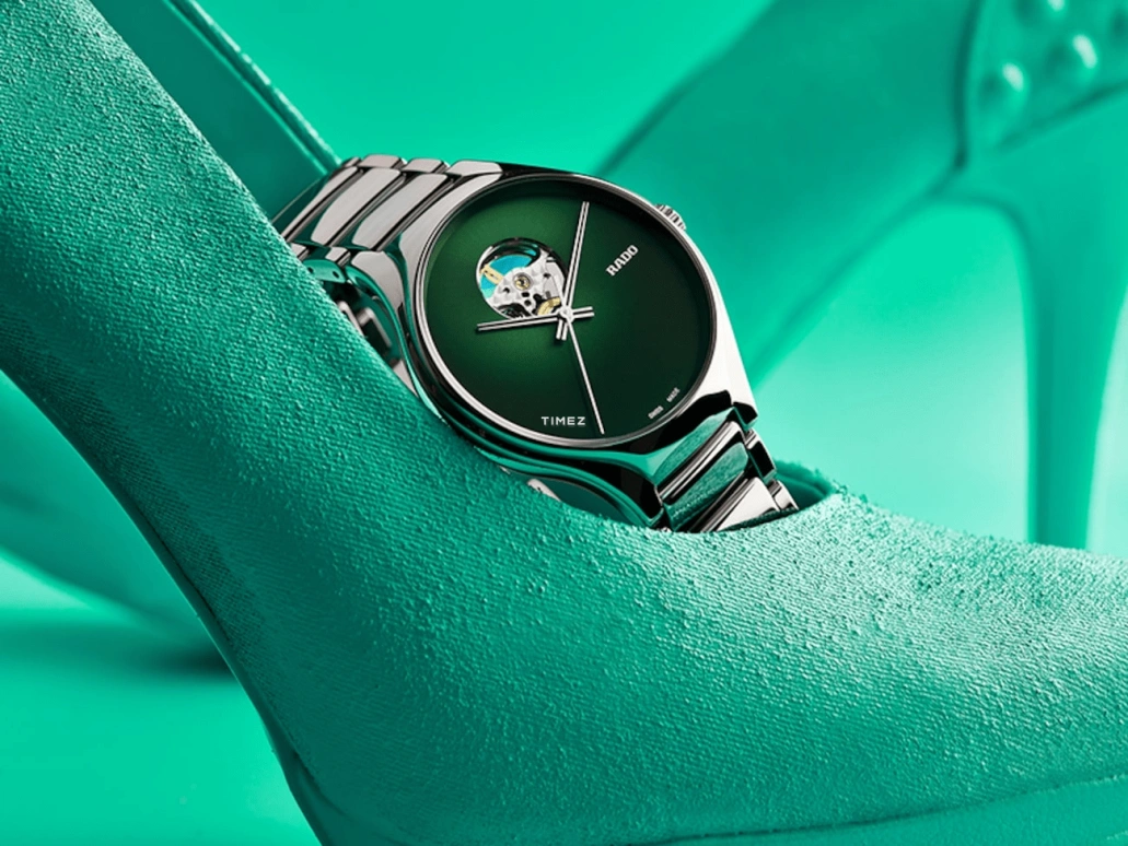 Rado,True Round 40mm,40mm,Ceramic,Titanium Gold,Green,Automatic,80hours,In-house Caliber,R27108312