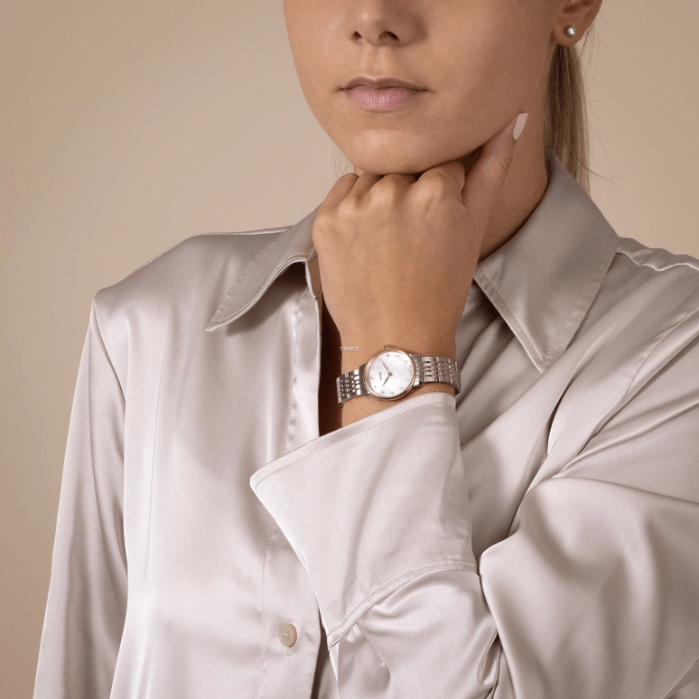 Rado,Coupole 27mm,27mm,Stainless Steel,White,Quartz,In-house Caliber,Sapphire,R22897923