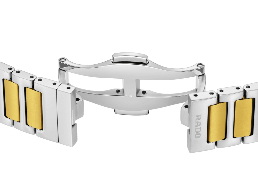 Rado,DiaStar Original 30mm,30mm,Stainless Steel,Ceramos,Gold,Automatic,Day,48hours,R12170253