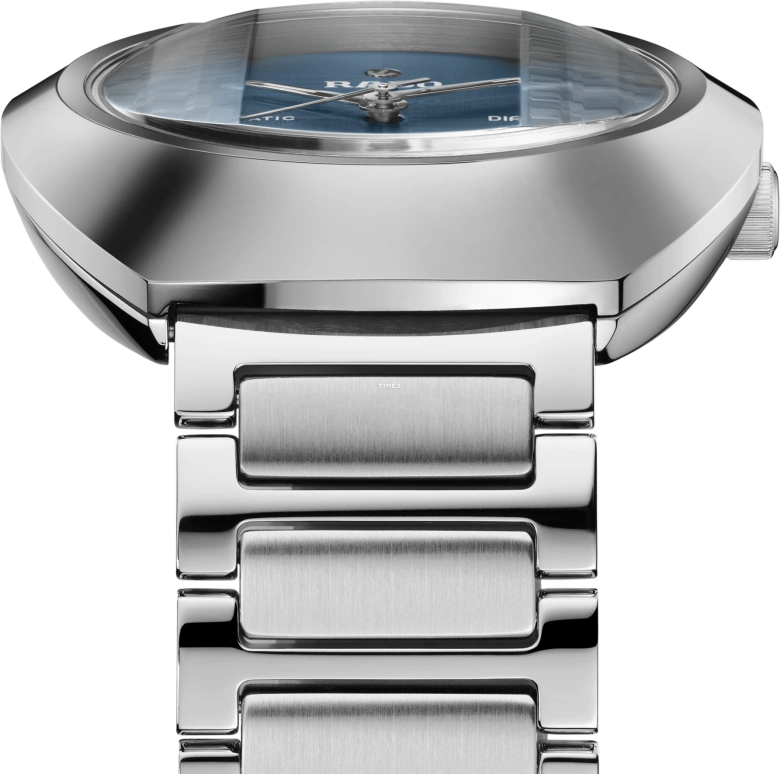 Rado,DiaMaster 38mm,38mm,Stainless Steel,Blue,Automatic,Day,Oval,R12160213