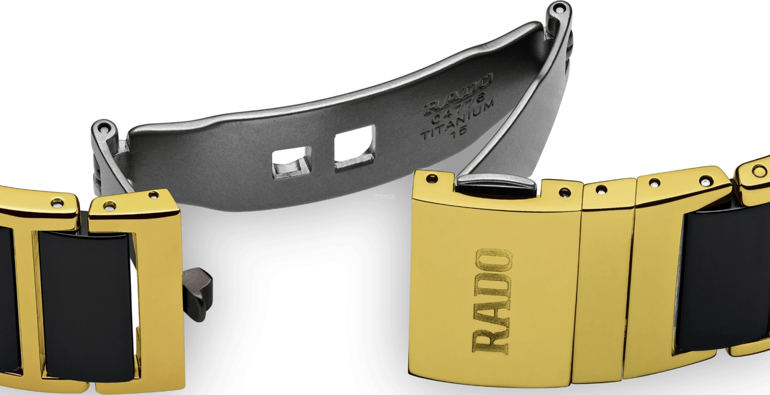 Rado,Integral 22.70x33.10mm,22.70x33.10mm,Ceramic,Stainless Steel,Black,Quartz,In-house Caliber,Sapphire,Crystal Glass,R20845162