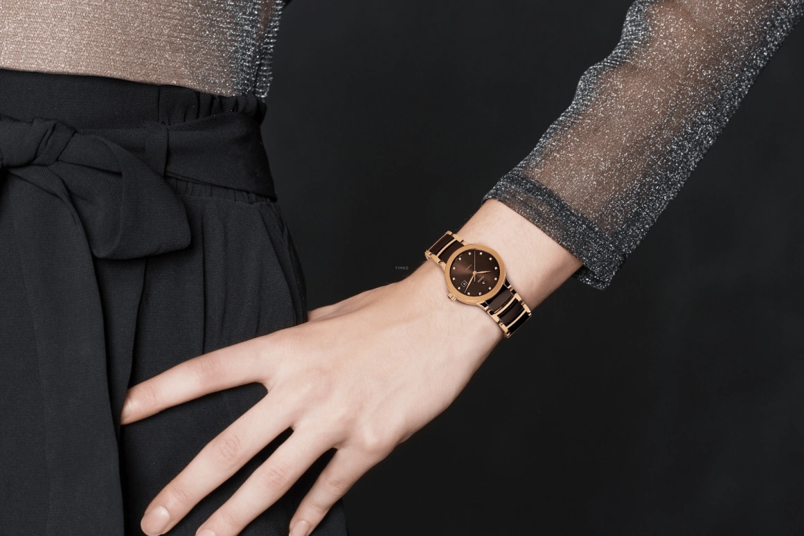 Rado,Coupole 28mm,28mm,Stainless Steel,Coffee,Automatic,Day,38hours,R30183752
