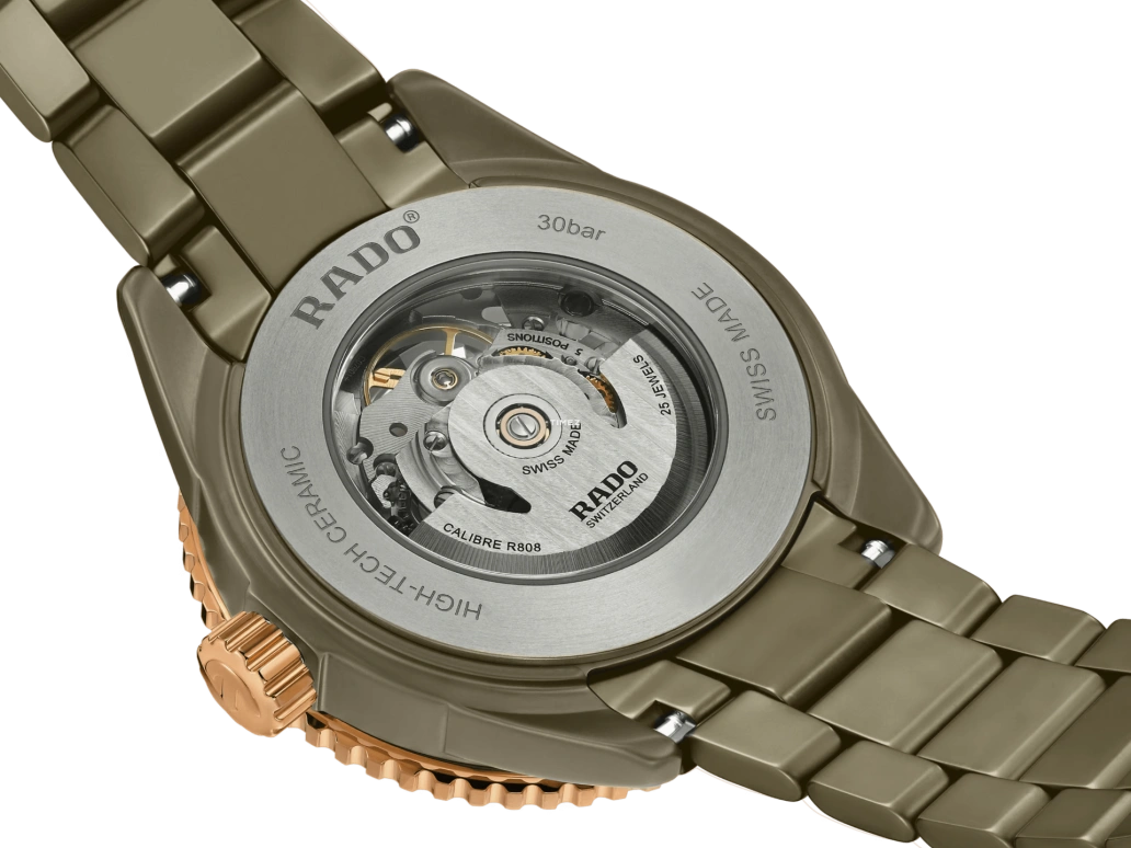 Rado,Captain Cook 43mm,43mm,Ceramic,Transparent,Automatic,Anti-magnetic,80hours,R32150162