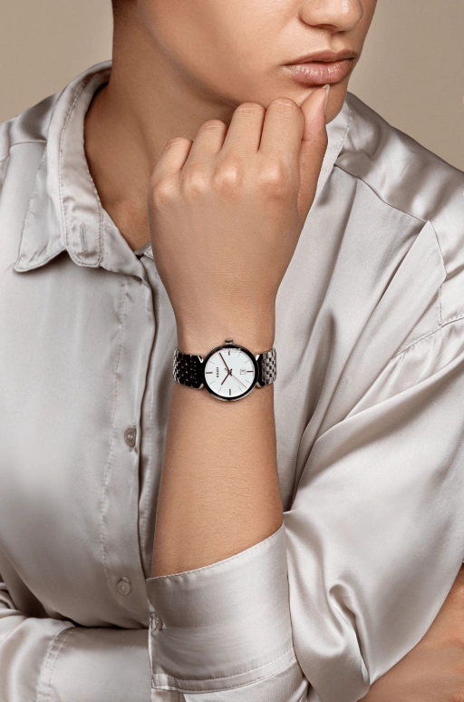 Rado,Florence 30mm,30mm,Stainless Steel,White,Quartz,Day,In-house Caliber,R48913013