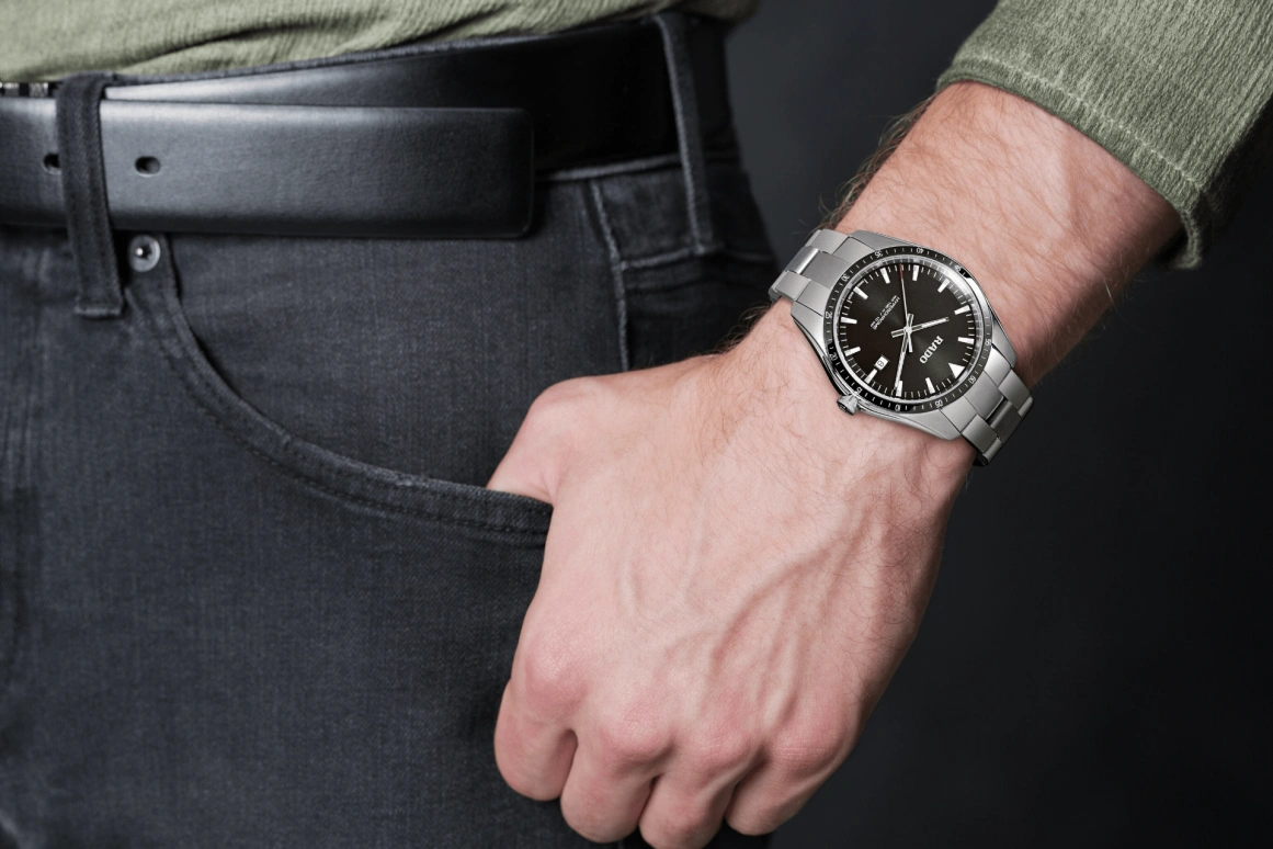Rado,HyperChrome 44.90mm,44.90mm,Stainless Steel,Blue,Quartz,Day,In-house Caliber,R32502203
