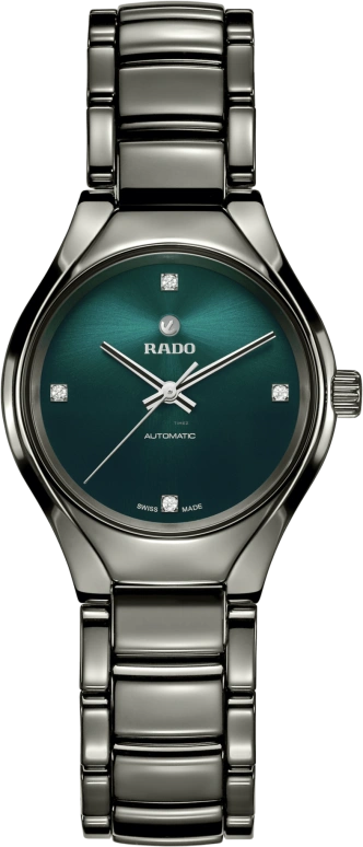 Rado,True Round 30mm,30mm,Ceramic,Blue,Automatic,44hours,In-house Caliber,R27243742