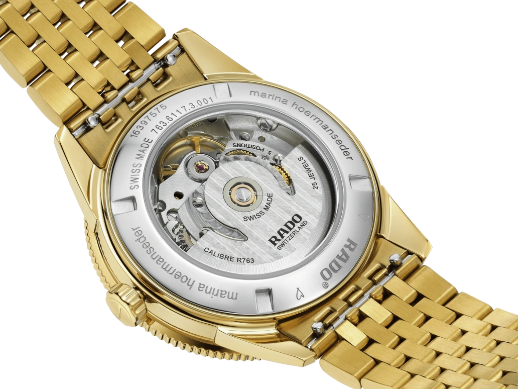 Rado,Captain Cook 37mm,37mm,Ceramic,Stainless Steel,White,Automatic,Day,80hours,R32117708