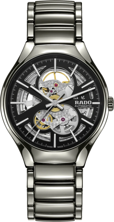 Rado,True Round 40mm,40mm,Ceramic,Automatic,80hours,Sapphire,R27510152