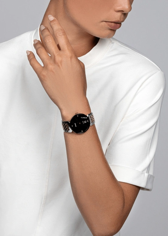 Rado,Florence 38mm,38mm,Stainless Steel,Black,Quartz,Day,In-house Caliber,R48912703