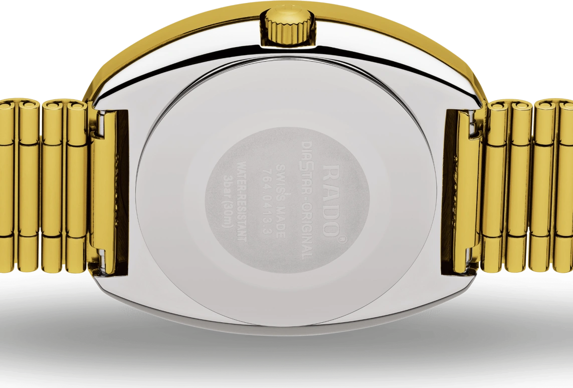 Rado,The Original 35mm,35mm,Stainless Steel,Gold,Automatic,Date,Day,R12413503