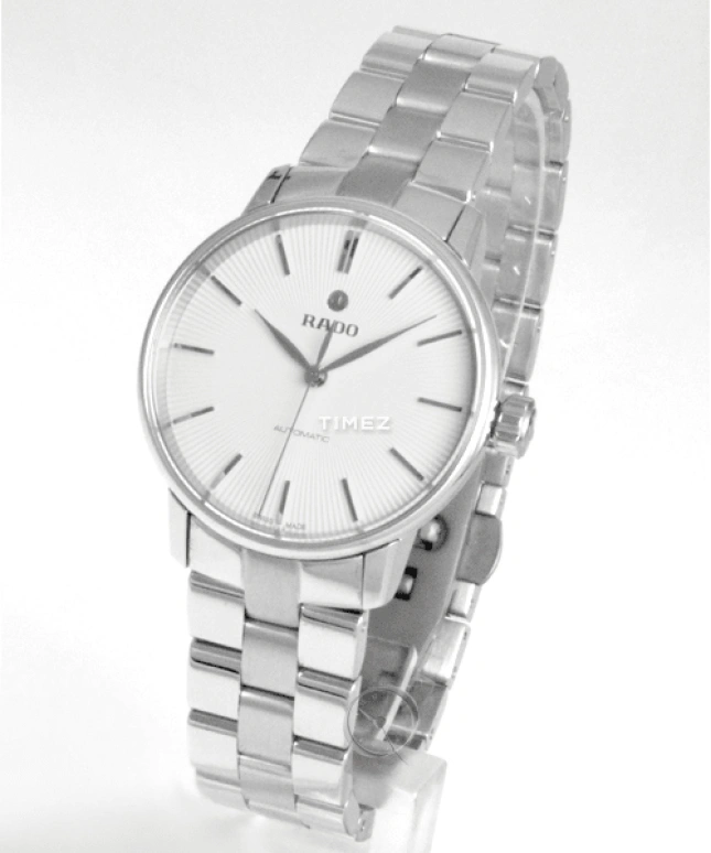 Rado,Centrix 32mm,32mm,Stainless Steel,Silver,Automatic,38hours,Sapphire,Crystal Glass,R22862013