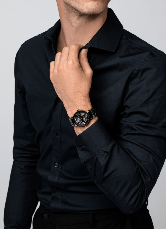 Rado,Centrix 38mm,38mm,Stainless Steel,Black,Skeleton,Automatic,80hours,In-house Caliber,R30180162