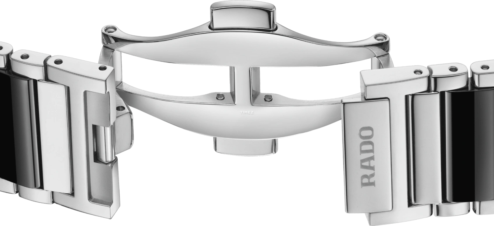 Rado,Integral 31.50mm,31.50mm,Stainless Steel,Black,Quartz,Day,In-house Caliber,R20255162