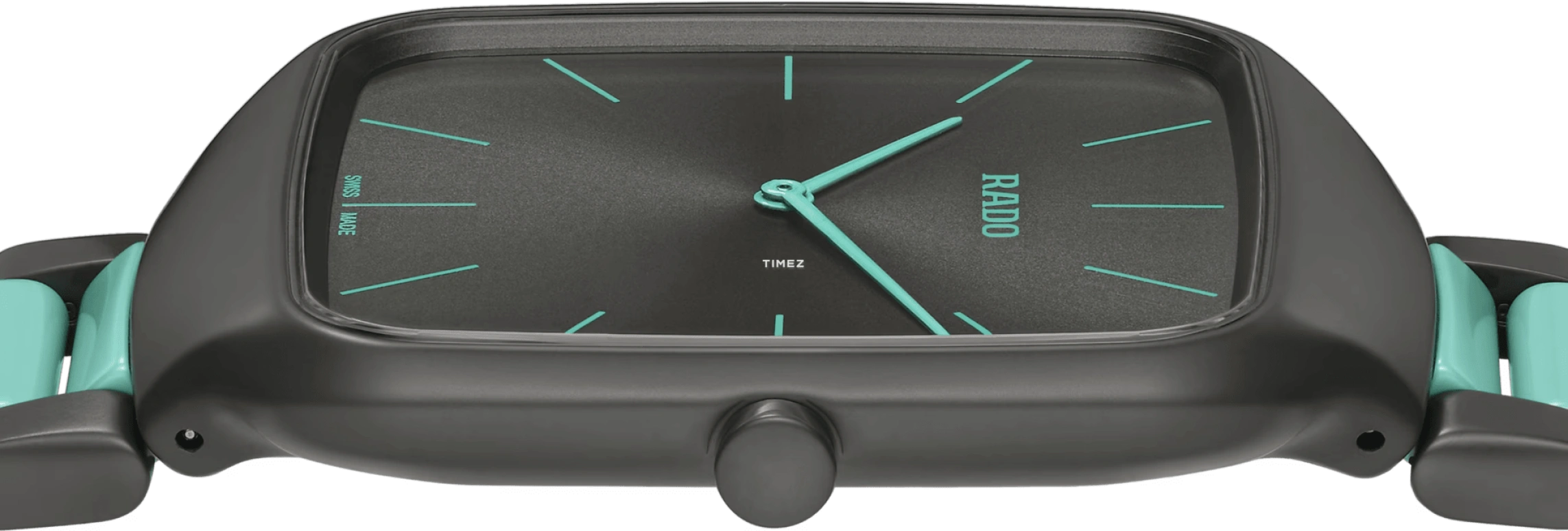Rado,True Square 37mm,37mm,Ceramic,Black,Quartz,In-house Caliber,Sapphire,Crystal Glass,R27045162