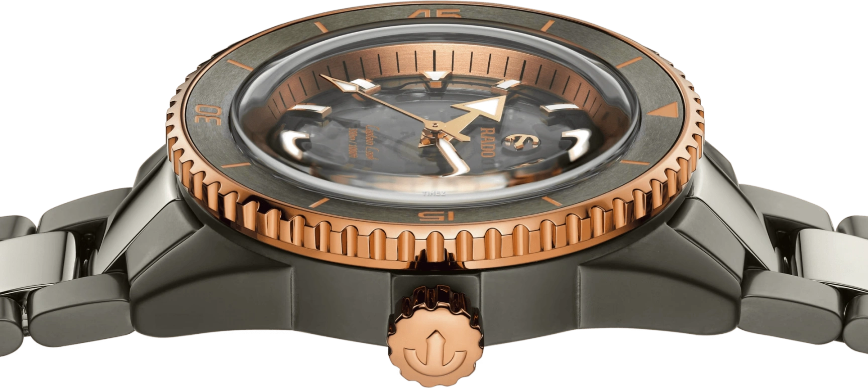 Rado,Captain Cook 43mm,43mm,Ceramic,Transparent,Automatic,80hours,In-house Caliber,R32128162