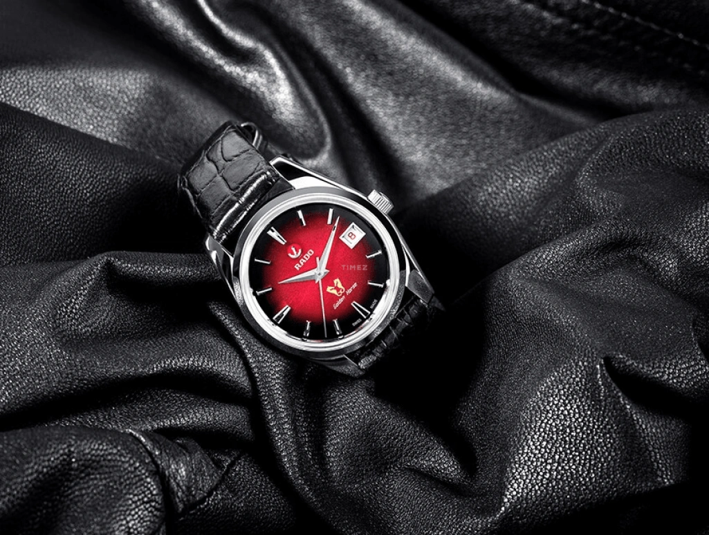 Rado,Tradition 36.50mm,36.50mm,Stainless Steel,Red,Black,Automatic,Day,In-house Caliber,R33930355