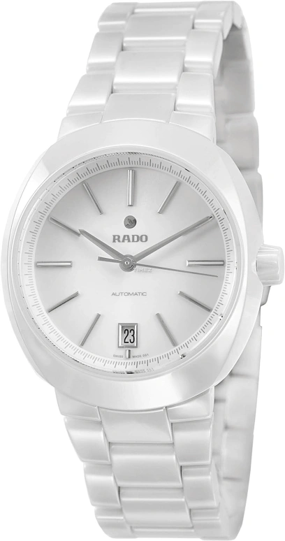 Rado,Oval 38mm,38mm,Ceramic,White,Automatic,Day,42hours,R15611012