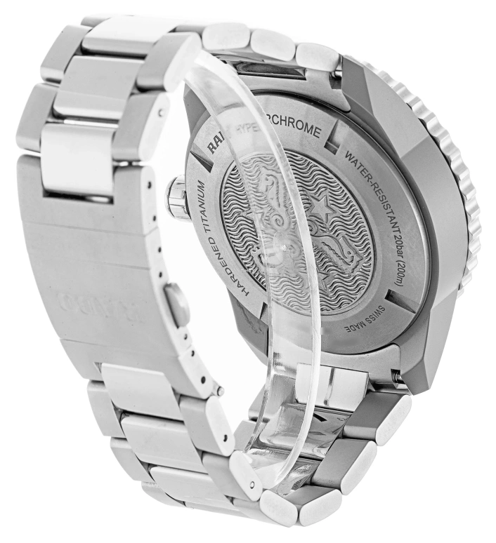 Rado,Captain Cook 45mm,45mm,Titanium,Ceramic,Black,Automatic,Day,80hours,R32501153