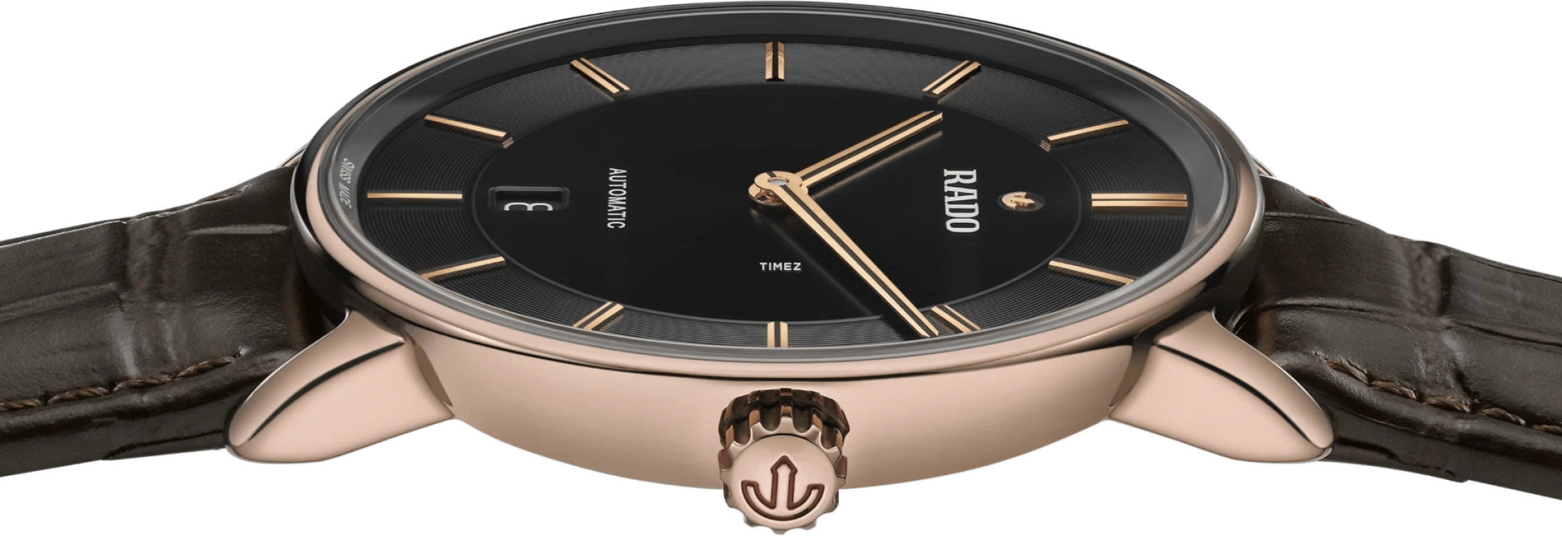 Rado,DiaMaster 41mm,41mm,Ceramos,Black,Automatic,Day,Sapphire,Crystal Glass,R14068176
