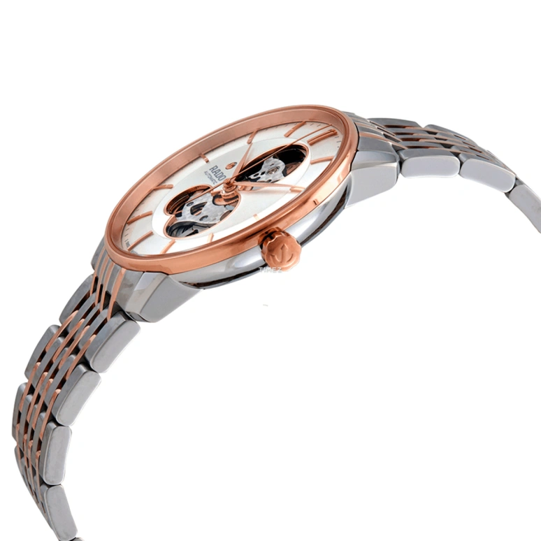 Rado,Coupole 41mm,41mm,Stainless Steel,Silver,Grey,Automatic,Sapphire,Round,R22894023