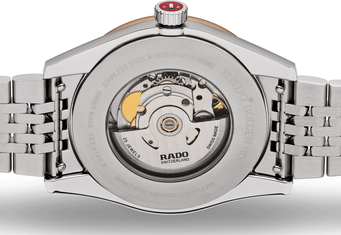 Rado,HyperChrome 41.80mm,41.80mm,Stainless Steel,White,Automatic,Day,80hours,R33100013