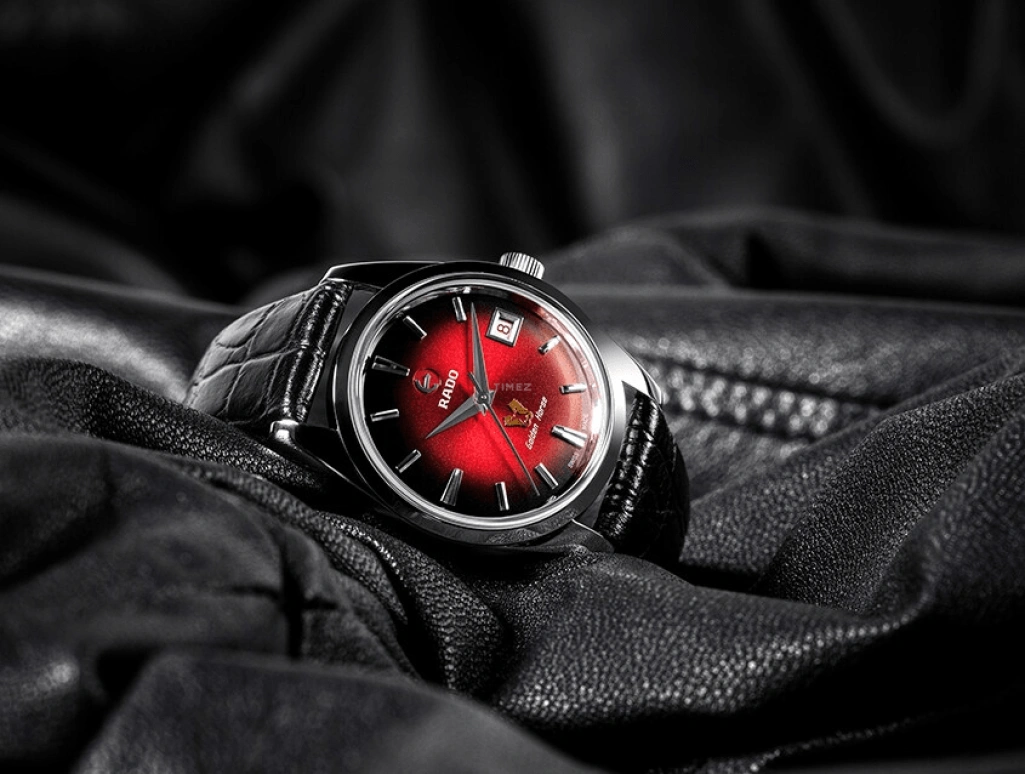 Rado,Tradition 36.50mm,36.50mm,Stainless Steel,Red,Black,Automatic,Day,In-house Caliber,R33930355