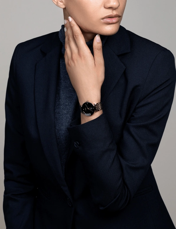 Rado,Florence 30mm,30mm,Stainless Steel,Black,Quartz,Day,In-house Caliber,R48915703