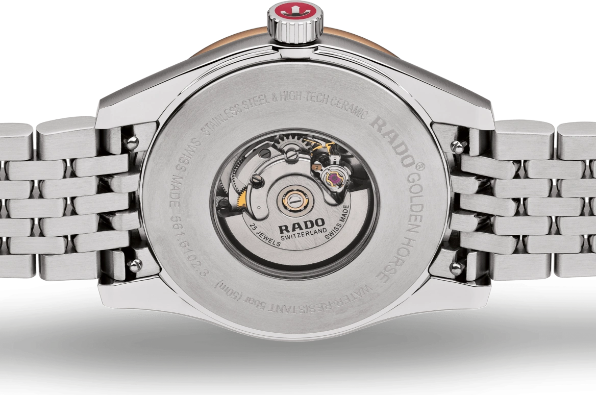 Rado,Tradition 35mm,35mm,Stainless Steel,Grey,Automatic,Day,38hours,R33102703