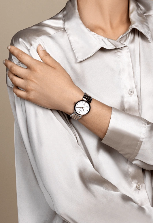 Rado,Florence 30mm,30mm,Stainless Steel,White,Quartz,Day,In-house Caliber,R48913023