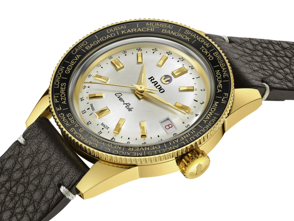 Rado,Captain Cook 39mm,39mm,Stainless Steel,Silver,Handwound,Day,World Time,R32193018