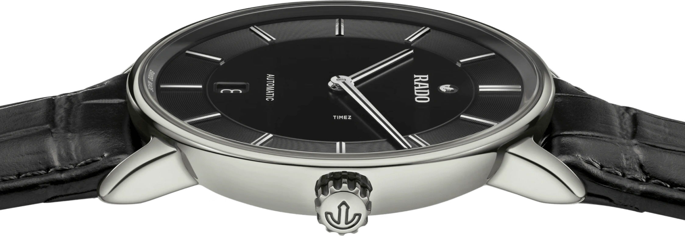 Rado,DiaMaster 41mm,41mm,Ceramos,Black,Automatic,Day,Sapphire,Crystal Glass,R14067166
