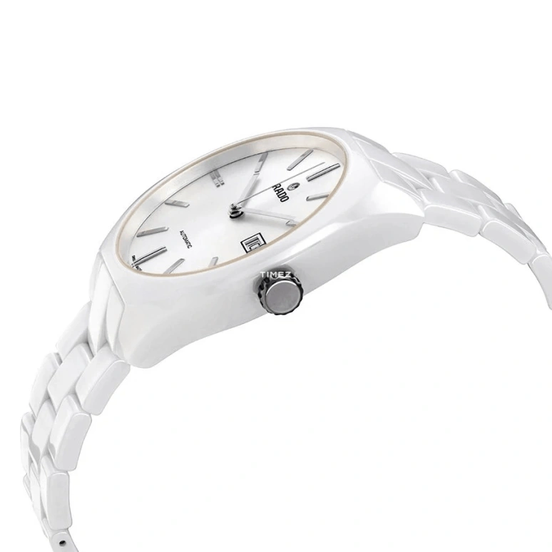 Rado,Specchio 40mm,40mm,Ceramic,Silver,Automatic,Day,Sapphire,Crystal Glass,R31507107
