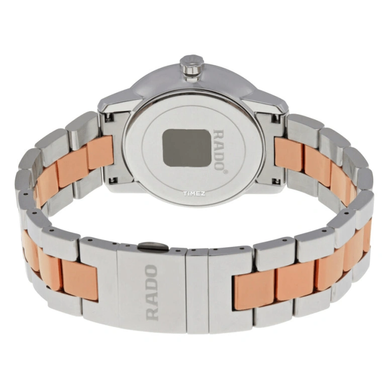 Rado,Coupole 37.70mm,37.70mm,Stainless Steel,White,Quartz,Day,Sapphire,R22864722