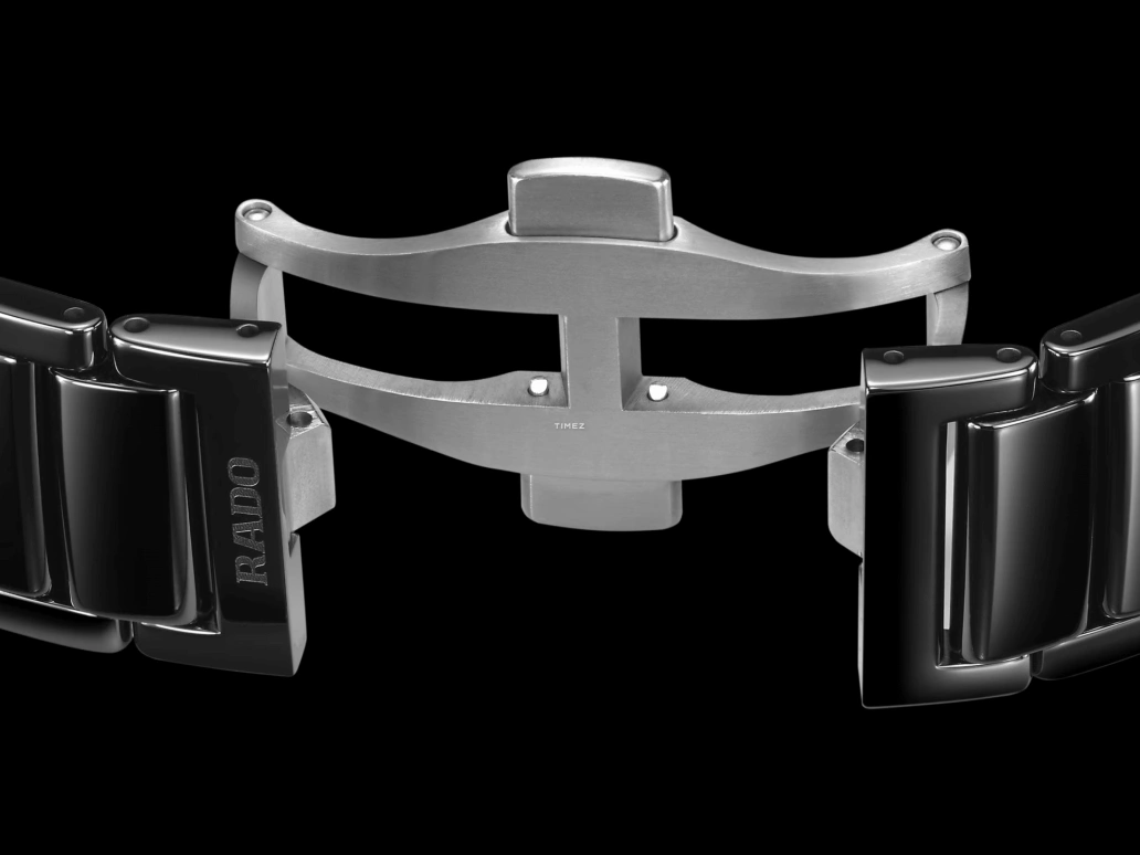 Rado,True Square 38mm,38mm,Ceramic,Grey,Automatic,In-house Caliber,Sapphire,Crystal Glass,R27086172