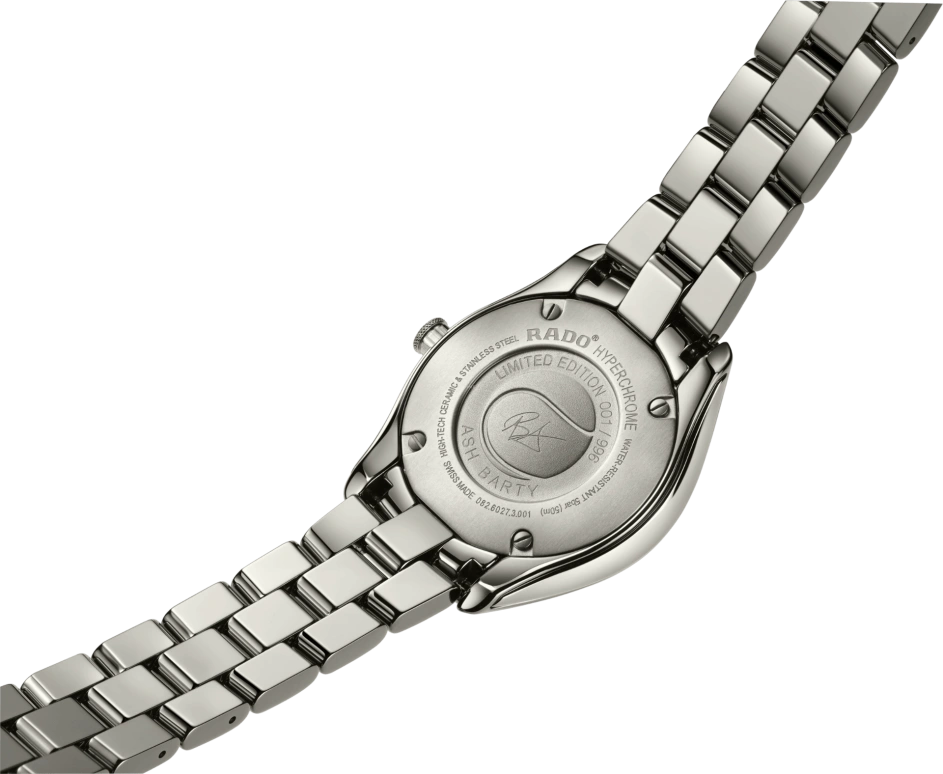 Rado,HyperChrome 36mm,36mm,Stainless Steel,Ceramic,Blue,Quartz,Day,In-house Caliber,R32027962